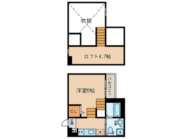 ココマンションの物件間取画像